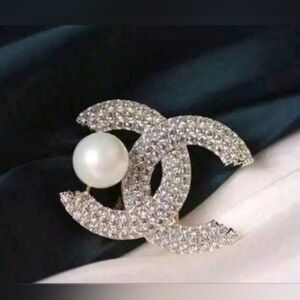 Chanel Style Brooch